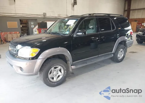2002 Toyota Sequoia Sr5 V8 from USA, damaged, VIN 5TDBT44A62S070824